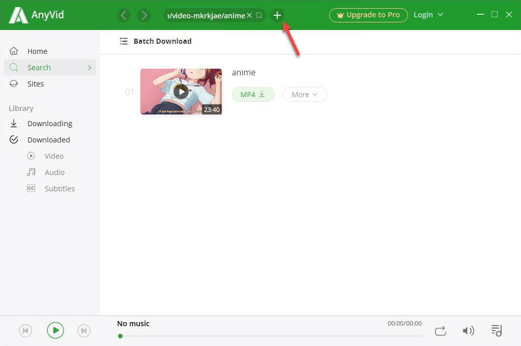 Paste URL to download XNXX video