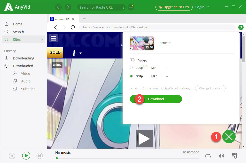 XNXX video download