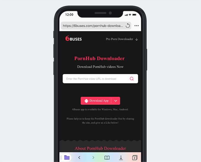 Visit 6Buses Pornhub Downloader