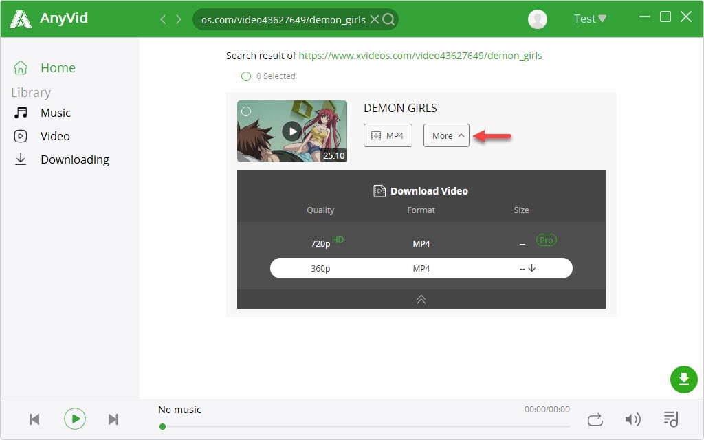 Download XVideos videos