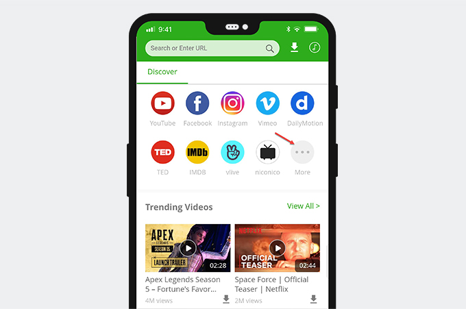 Check supported sites