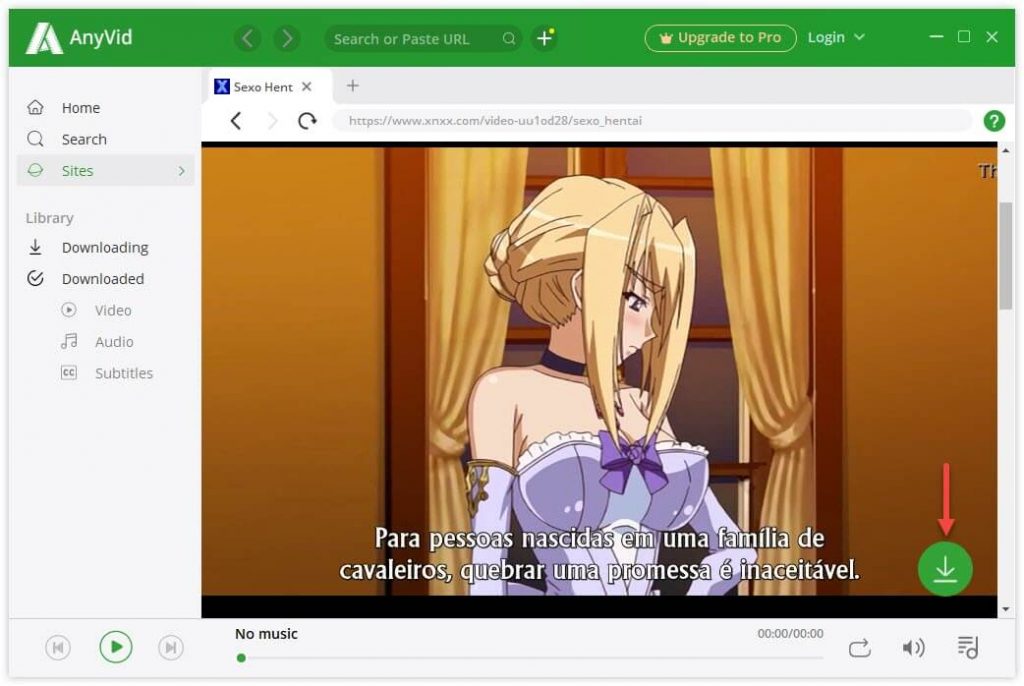 Hentai video on XNXX