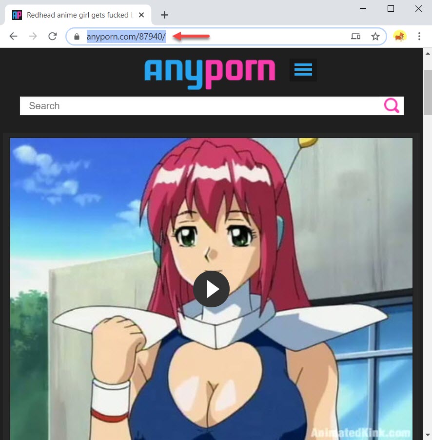 Copy porn URL from anyporn