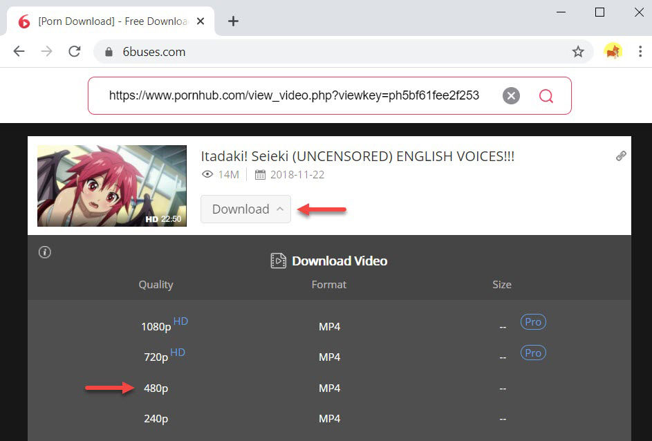 Online free Pornhub download