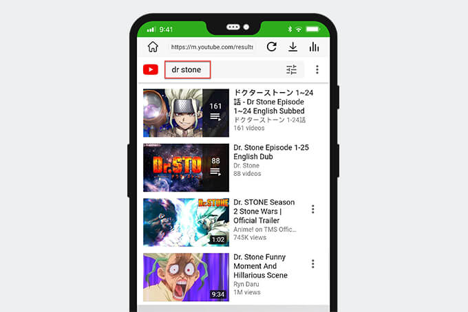 Find dr stone on AnyVid