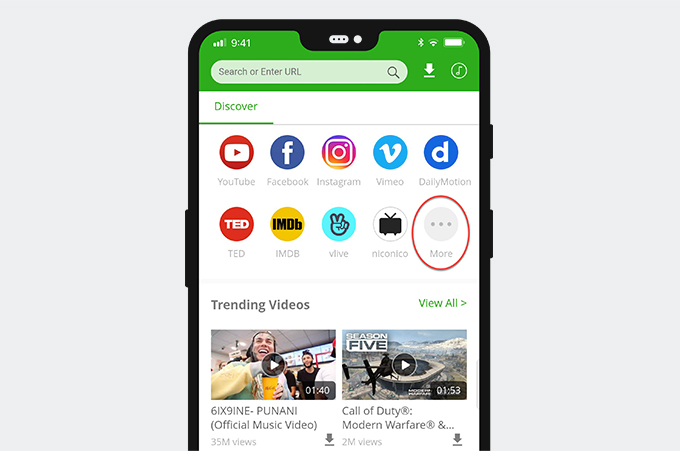 6Buses video downloader Homepage