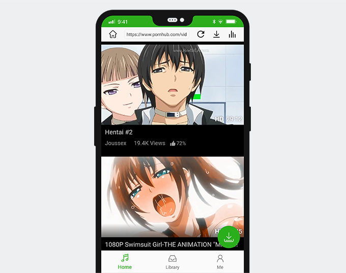 Search for hentai videos on Pornhub